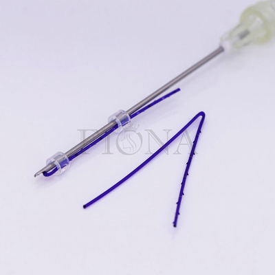 L鈍くよいBiocompatibilityのフィオナPCL 19Gの鼻の糸