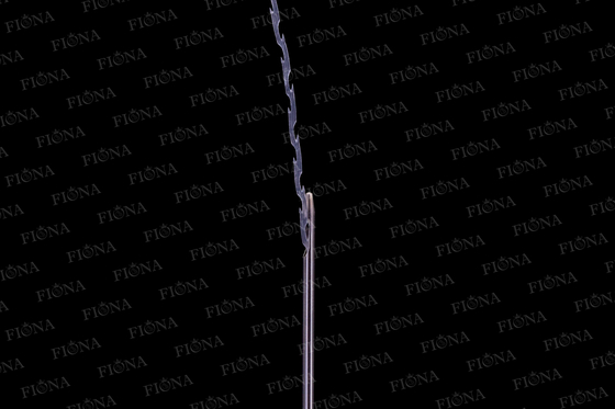 Pdo Hilo Espiculadoの鋳造物のコグの糸の平らなScupted 18g 100mmの詐欺のCanula