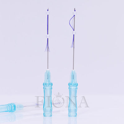 19G Polyprolactone 38mmのJowls PDOの糸の上昇の表面