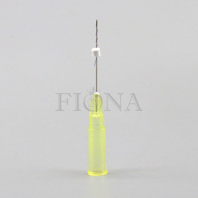 鈍いCannulaの目はPDO 30G 25mmに通す