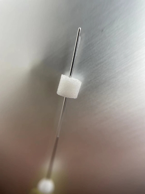 滑らかなモノラル目PCLは30G 38mmに通す