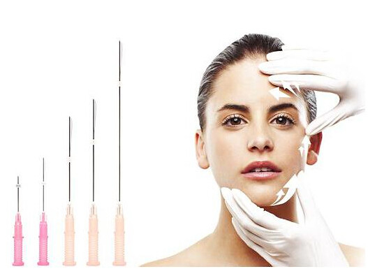 即刻に表面持ち上がることのためのNonsurgical PDOの糸の表面持ち上がるコグの糸18G 100mm